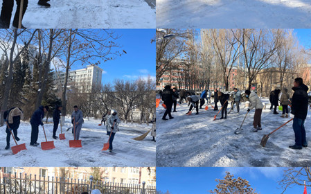 標(biāo)題：以雪為令 呼和浩特分院開展掃雪除冰行動(dòng)
瀏覽次數(shù)：749
發(fā)表時(shí)間：2024-01-23